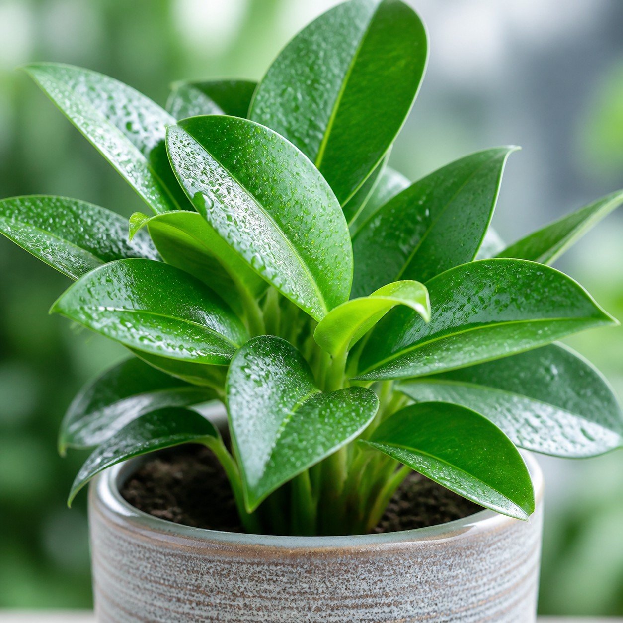 Planta regada