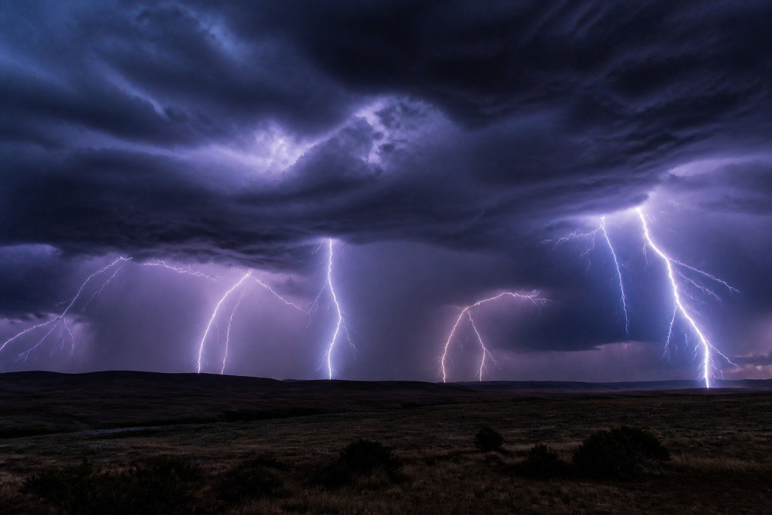 Tempestade de raios